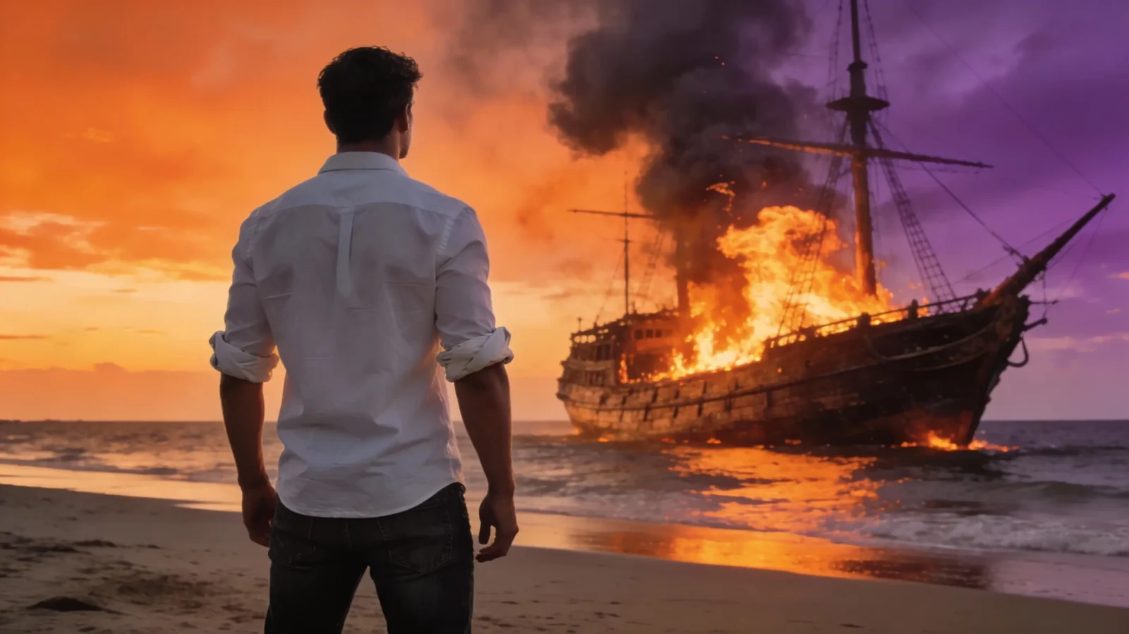 post queime os barcos e nunca volte atras das suas decisoes