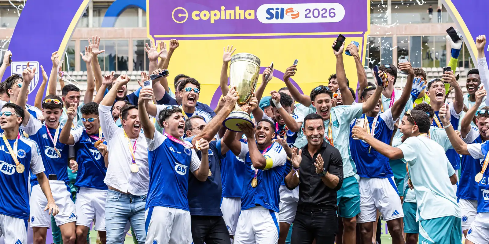 cruzeiro copinha 2026 titulo