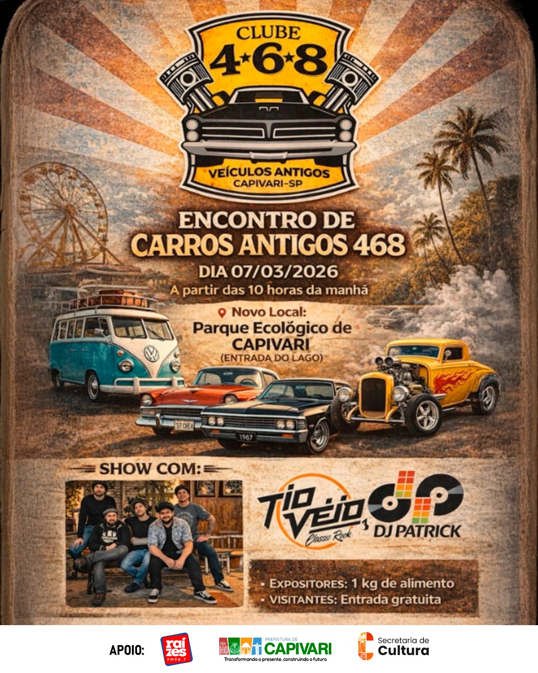 Clube 468 organiza encontro de carros antigos no dia 07 de março 5 WhatsApp Image 2026 02 25 at 09.24.19