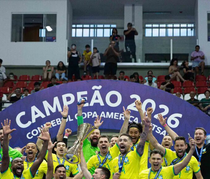 brasil campeao copa america de futsal 2026