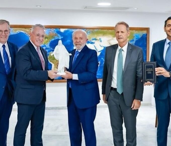 Lula recebe líderes mórmons dos EUA no Palácio do Planalto 14 lula e mormons