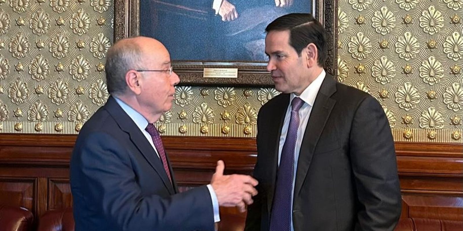 mauro vieira e marco rubio encontro na casa branca