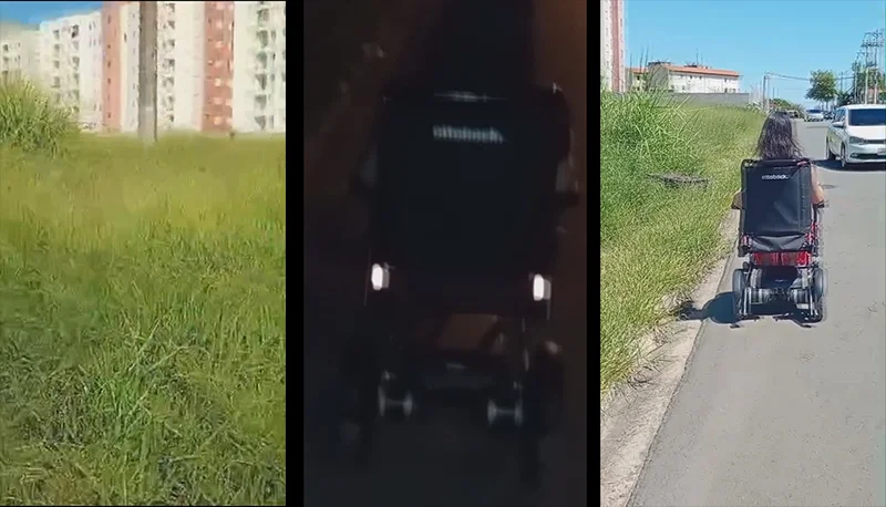 Moradores denunciam falta de acessibilidade e abandono em trecho da Avenida Dr. Sebastião de Paula Coelho, em Santa Bárbara d’Oeste 5 mato