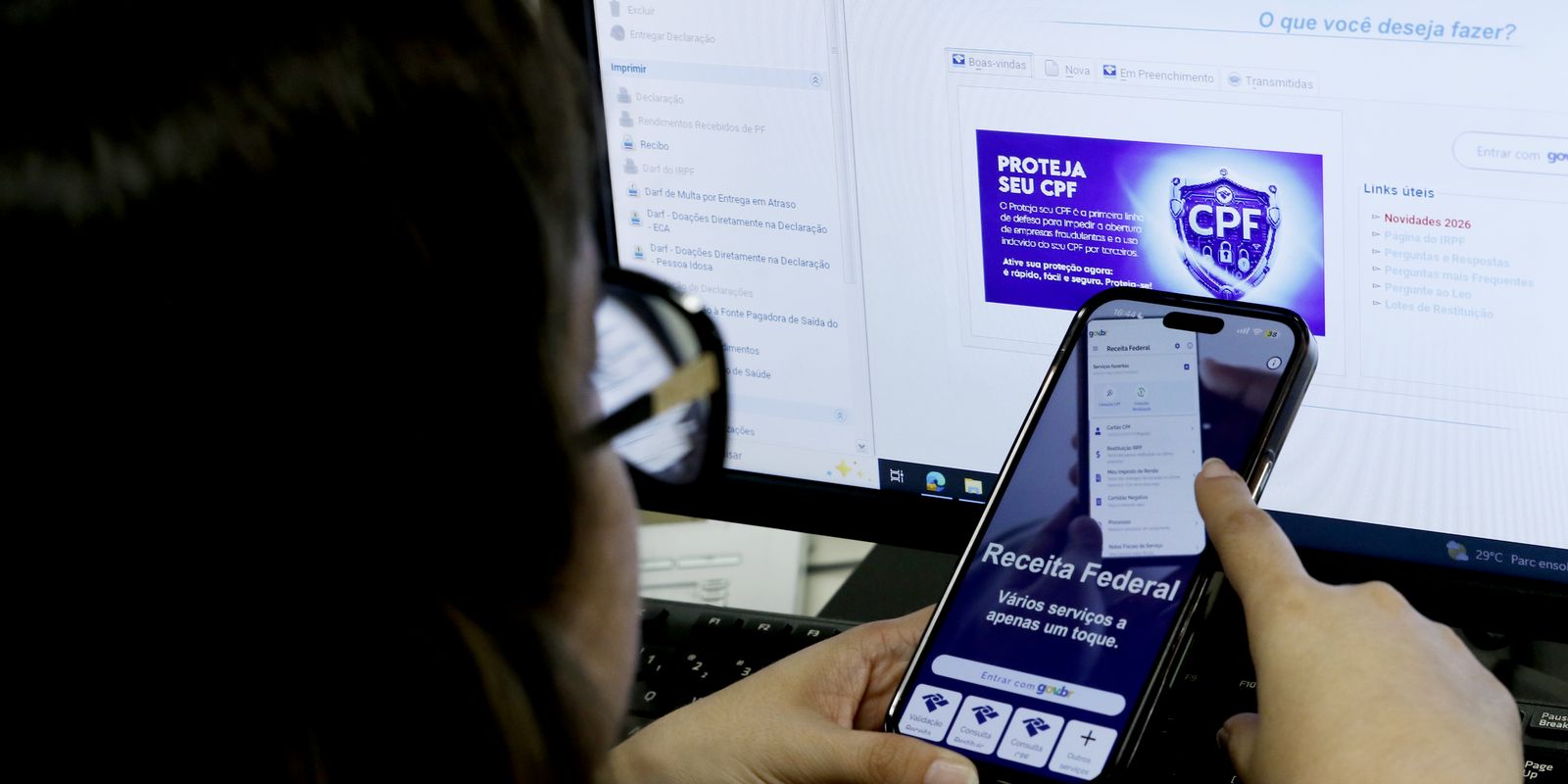 Receita recebe 4,4 milhões de declarações do IR na primeira semana 5 mg 6798