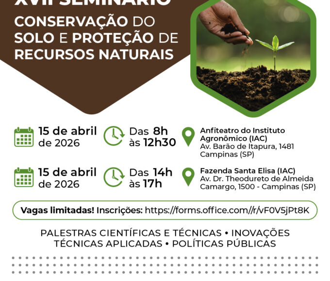 2026 CATI CECOR ARTE Evento XVII Seminario dobre Conservacao do Solo 1
