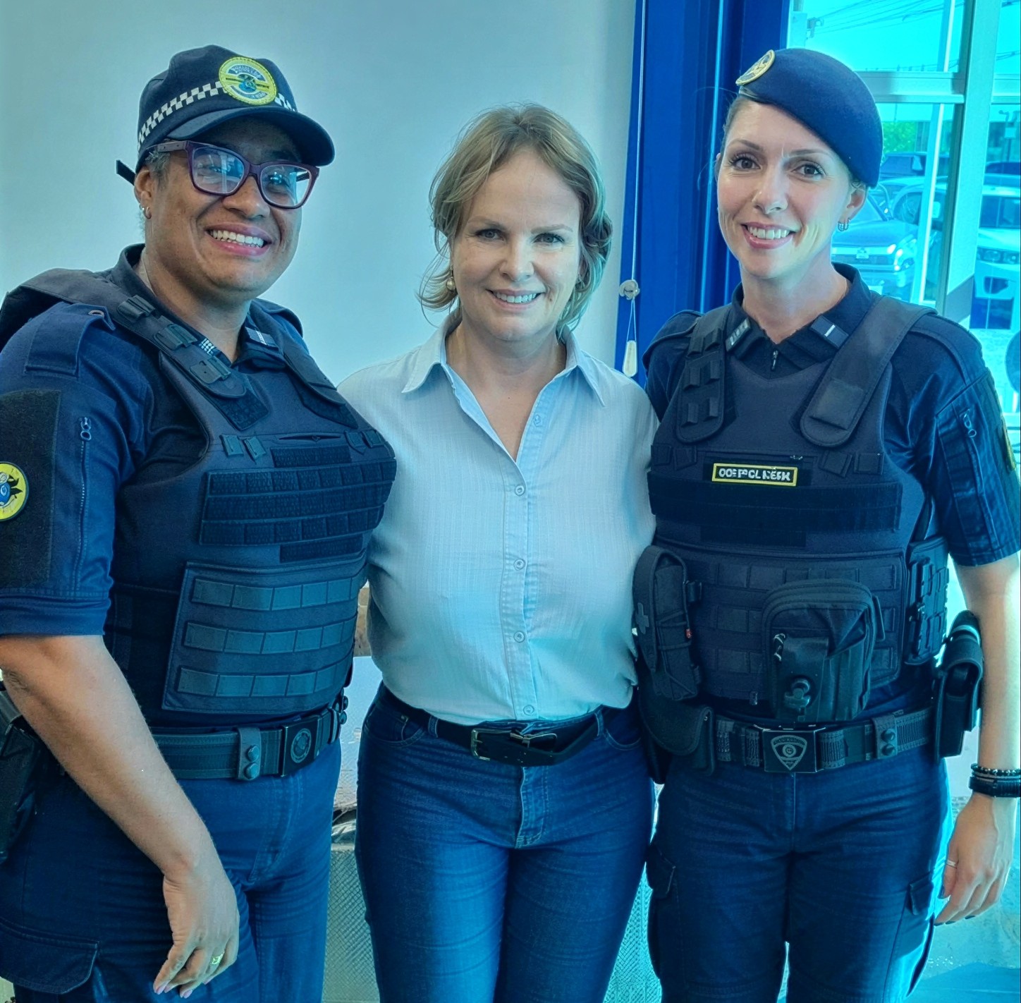 Ana Perugini garante R$ 250 mil para Guarda Civil de Piracicaba 5 Paula Ana Katia GCM Piracicaba