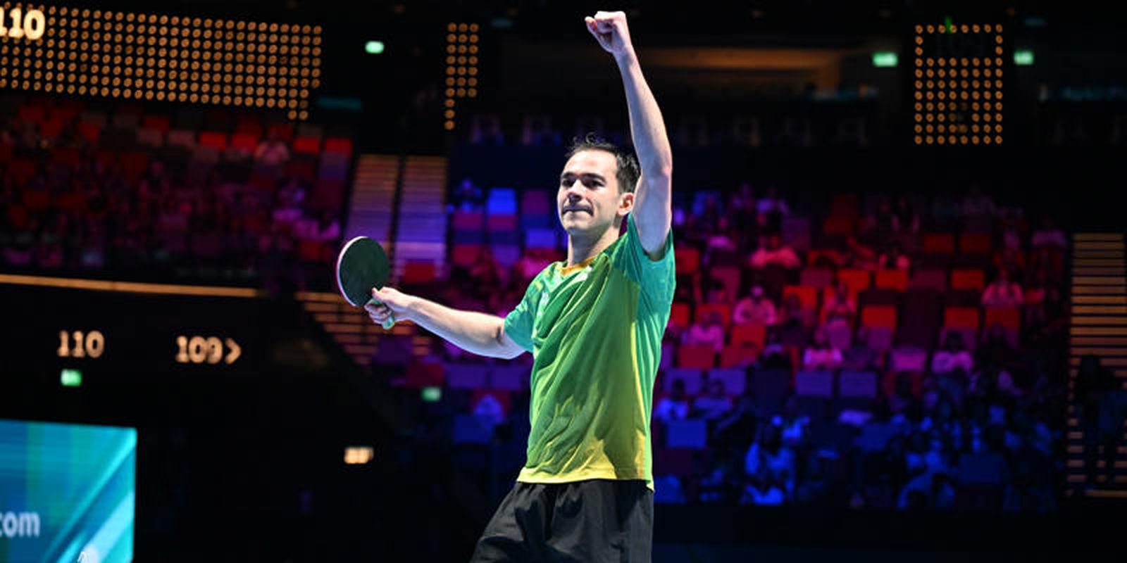 Calderano derrota francês e fica a 2 vitórias do bi na Copa do Mundo 5 calderano tenis de mesa