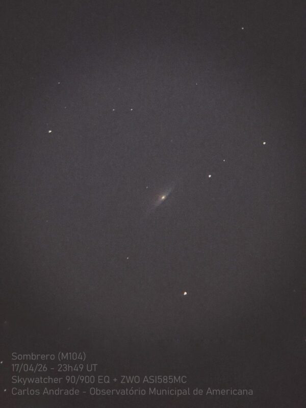 galaxia Sombrero M104