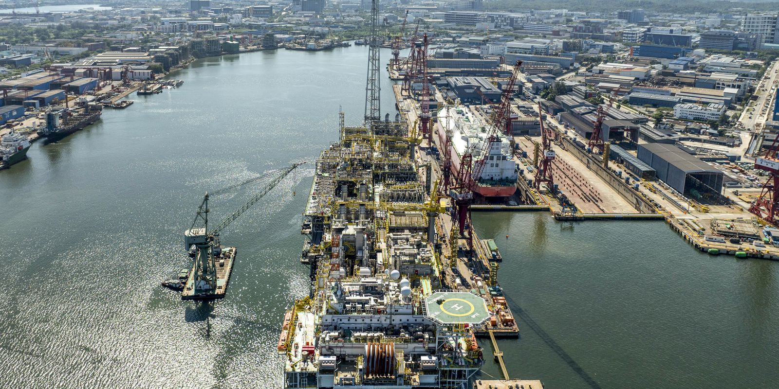 plataforma da petrobras que reforcara o pre