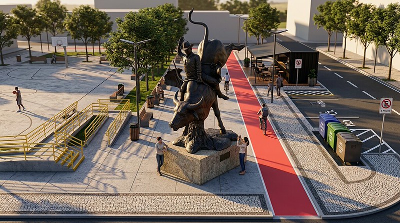 Chico anuncia nova entrada da Praia Azul com monumento à Festa do Peão e investimento de R$ 6 milhões 5 praia azul