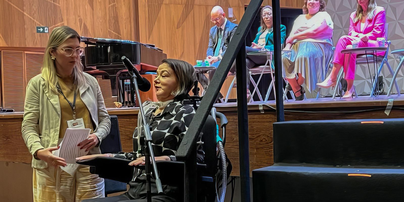 vereadora luciana novaes campanha acao pela inclusao defensores 250823