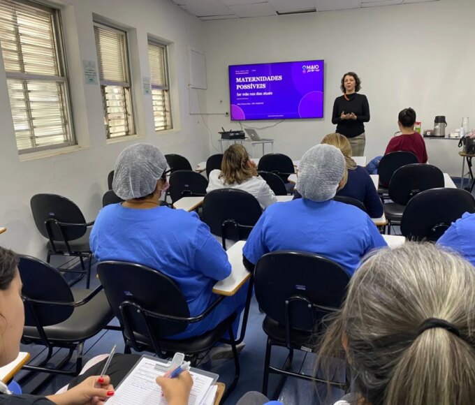 Hospital Municipal promove palestra sobre saúde mental materna e parentalidade na campanha Maio Furta-Cor 14 Maio FurtaCor 1