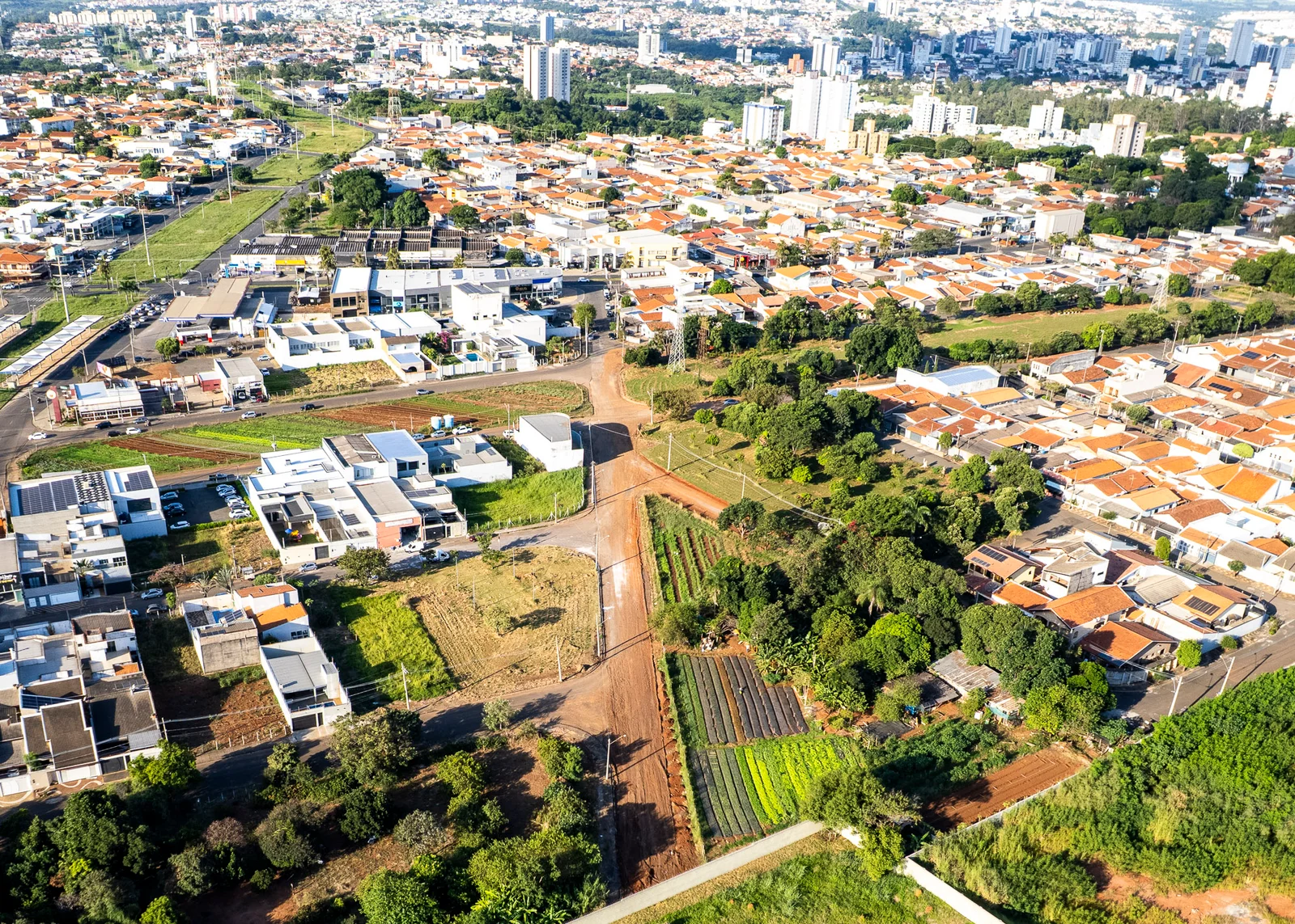 Rua Jaguariuna Drone