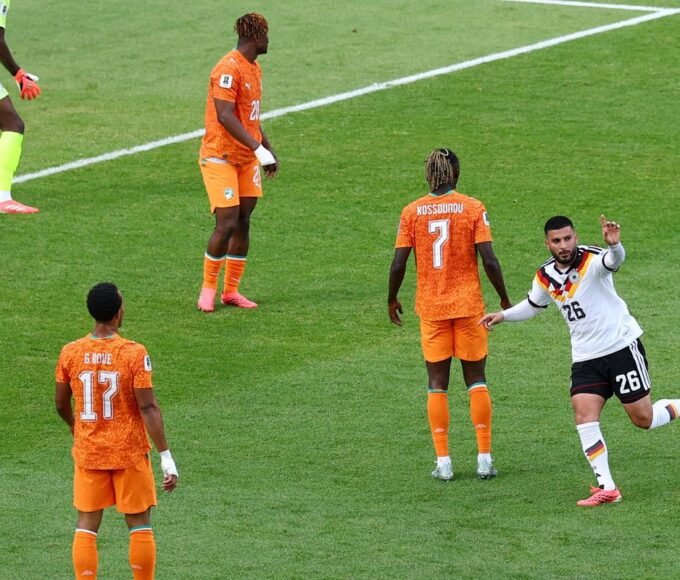 Alemanha vira sobre a Costa do Marfim e garante vaga na próxima fase 14 2026 06 20t220557z 1216862179 up1em6k1p3l0l rtrmadp 3 soccer worldcup ger civ