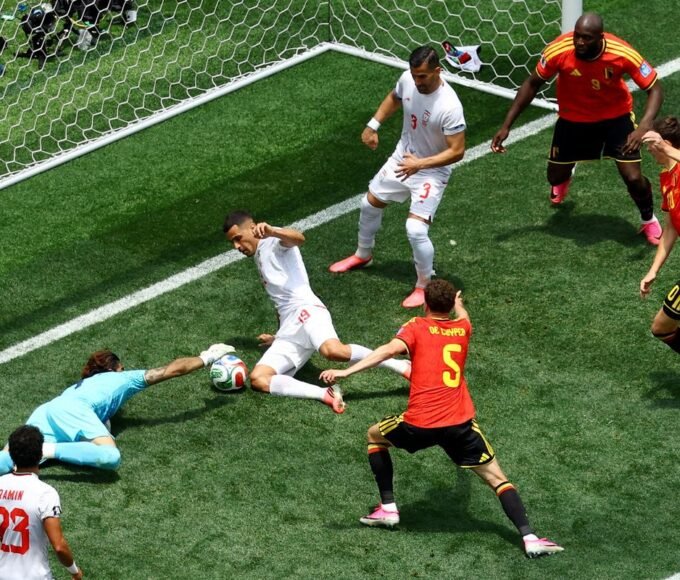 Defesa do Irã brilha e segura o 0 a 0 contra a Bélgica em Los Angeles 14 2026 06 21t211105z 1390375002 up1em6l1ksh2a rtrmadp 3 soccer worldcup bel irn
