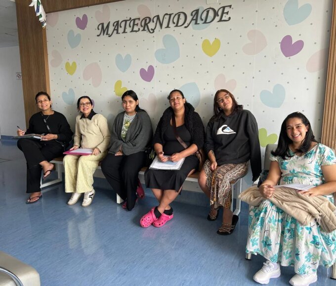 Gestantes do programa Mãe Americanense visitam a Maternidade do Hospital Municipal 14 Mae Americanense 1