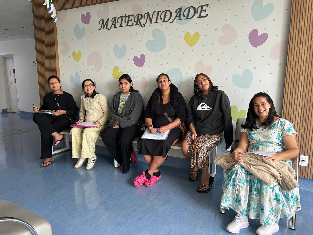 Gestantes do programa Mãe Americanense visitam a Maternidade do Hospital Municipal 5 Mae Americanense 1