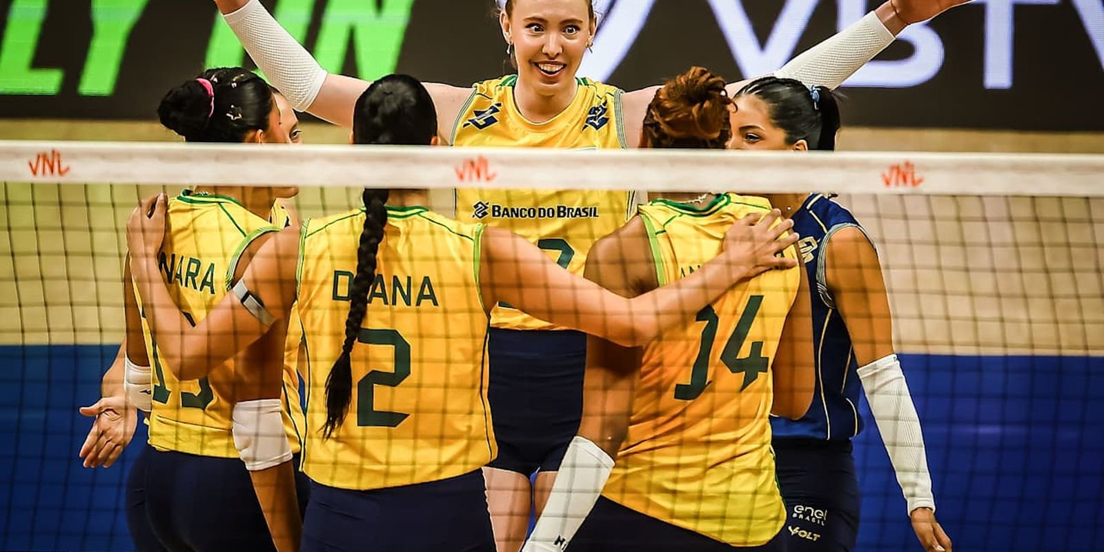 Após êxito na estreia, Brasil volta a jogar à noite na Liga das Nações 5 brasil 3 a 1 holanda liga das nacoes volei fem