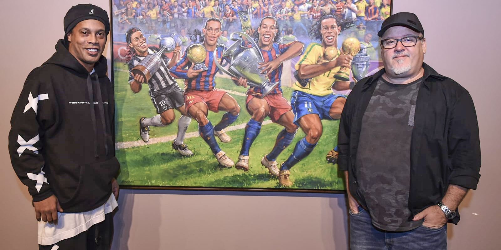 Casa das Rosas, em São Paulo recebe exposição sobre Ronaldinho Gaúcho 5