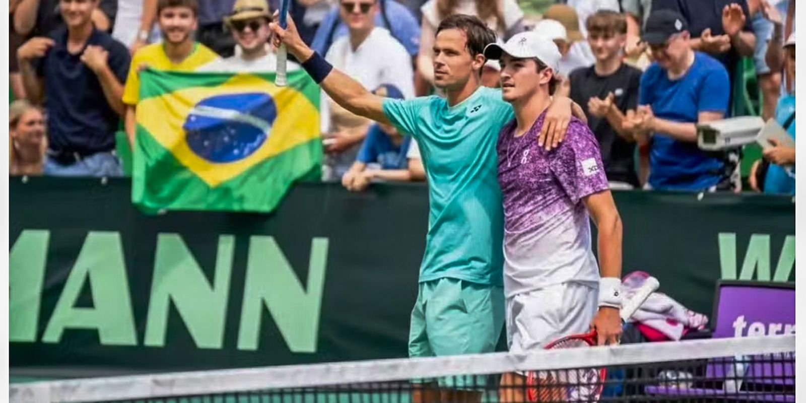 João Fonseca fica com o vice na chave de duplas do ATP 500 de Halle 5 joao fonseca fica com o vice na chave de duplas do atp 500 de halle