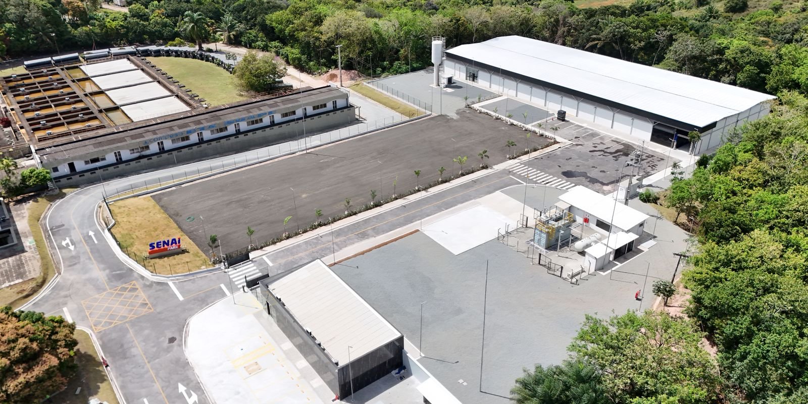 Brasil desenvolve sensor de freio obrigatório para carros em 2029 5 vista aerea senai park em ipojuca pe credito divulgacao senai pe