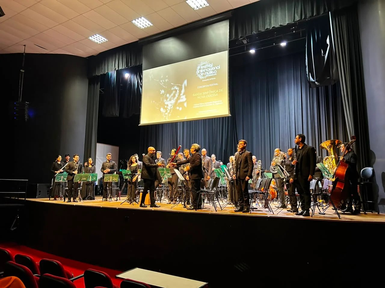 Banda Sinfônica de Nova Odessa faz grande apresentação em Festival Internacional de Hortolândia 5 2