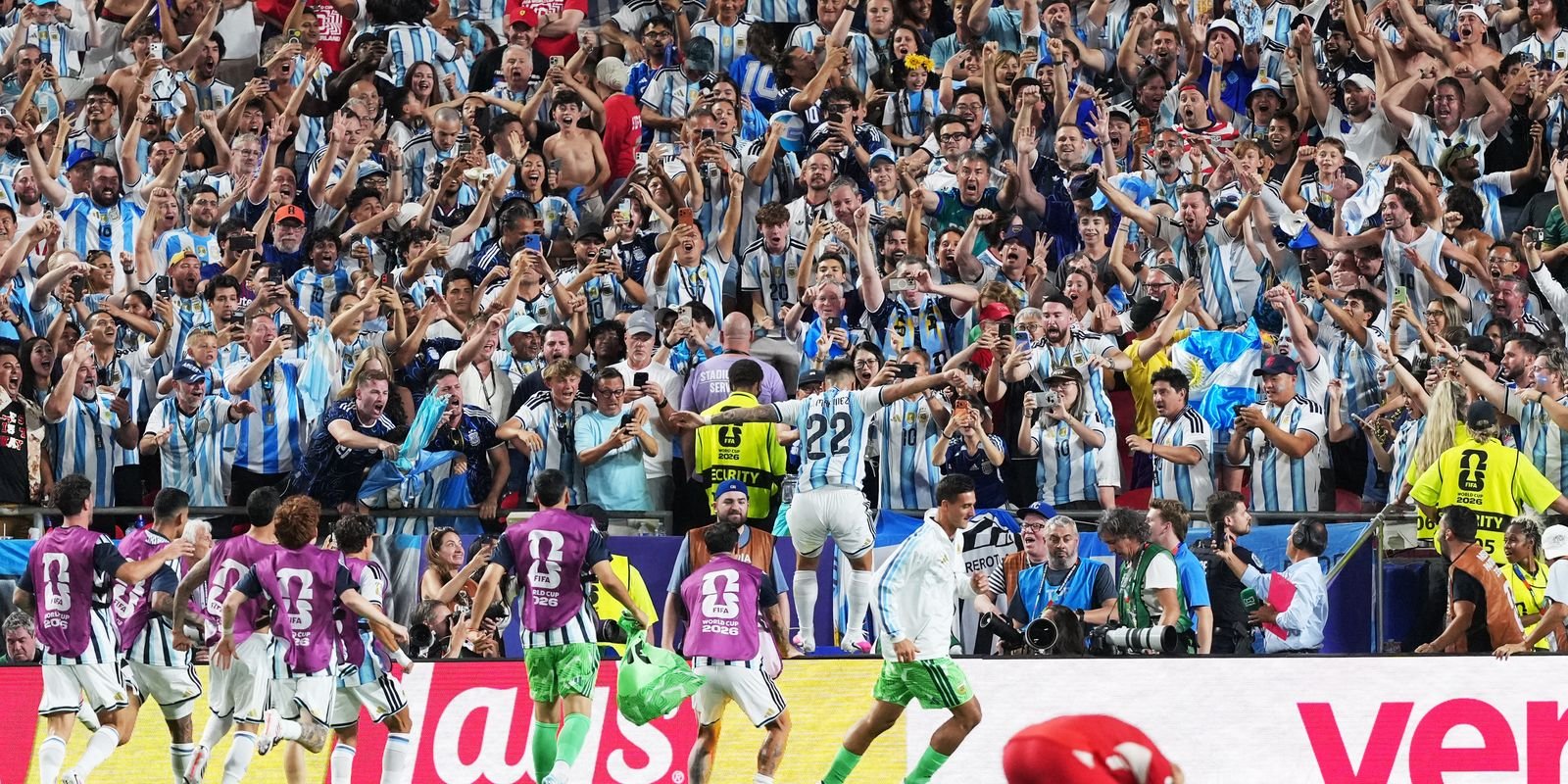 Argentina elimina Suíça e enfrenta Inglaterra na semifinal 5 2026 07 12t035832z 212905510 up1em7c0b1ixs rtrmadp 3 soccer worldcup arg swi 1