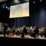 Banda Sinfonica durante apresentacao em Hortolandia