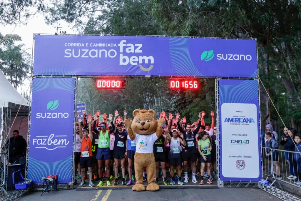 Cerca de 2 mil atletas participam da 5ª Corrida e Caminhada Suzano Faz Bem em Americana 5 Corrida Suzano 03