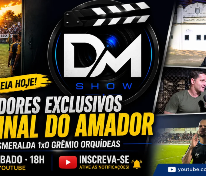 DM Show estreia no YouTube com bastidores exclusivos da final do Campeonato Amador de Santa Bárbara d'Oeste 14 DM SHOW