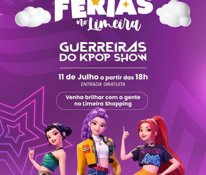 Limeira recebe “Guerreiras do K-Pop Show” neste sábado 15 Guerreiras Arte