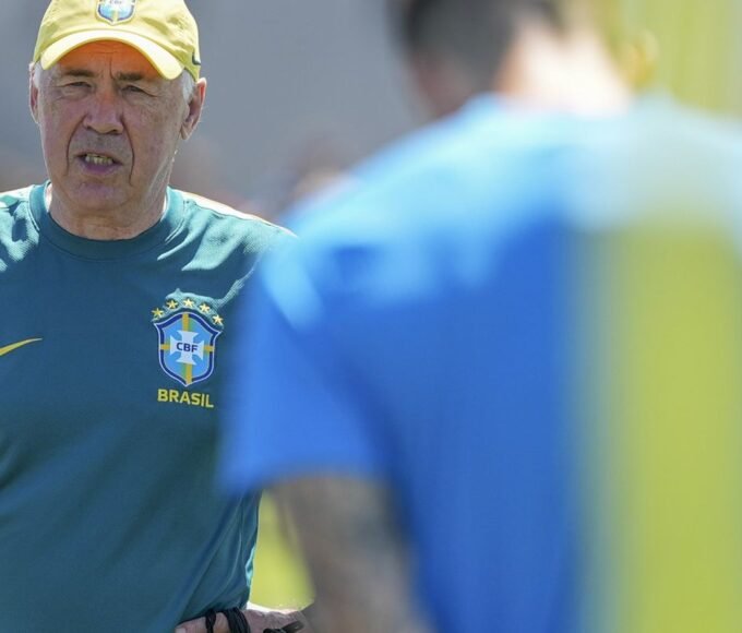 Ancelotti dá pista de Martinelli para vaga de Paquetá contra Noruega 14 ancelotti