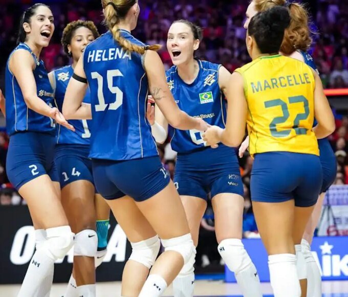 Liga das Nações: seleção feminina pega Japão na quarta em 1º mata-mata 14 brasil 3 x 1 japao volei fem liga das nacoes 2026