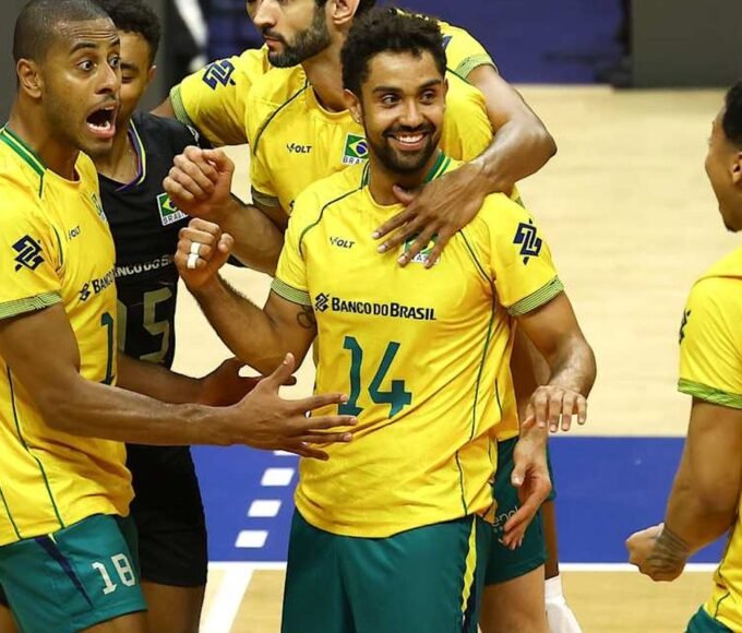 Brasil anuncia jogadores que disputarão 3ª semana da Liga das Nações 14 brasil x ira liga das nacoes masc volei 2026
