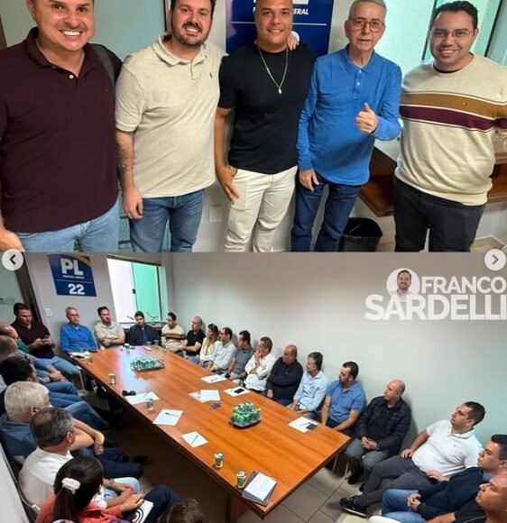 Franco Sardelli reúne coordenadores para fortalecer organização da pré-campanha 14 franco
