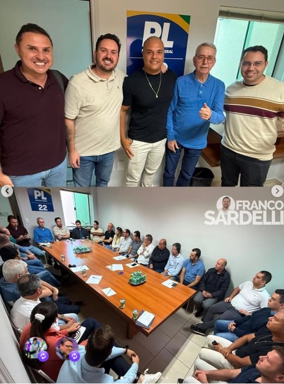 Franco Sardelli reúne coordenadores para fortalecer organização da pré-campanha 5 franco