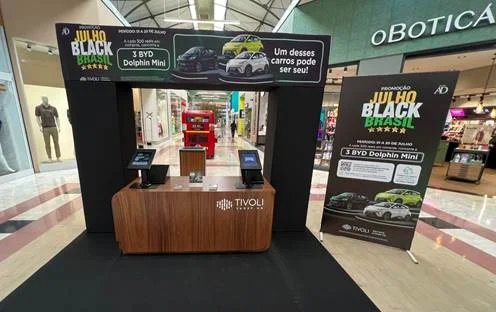 Tivoli participa da Julho Black Brasil, ação promovida pelo Grupo AD e que sorteará três carros elétricos BYD Dolphin Mini 14 image