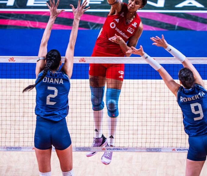 volei turquia 3 x 1 brasil vice campeao liga da nacoes fem