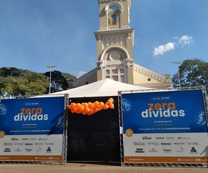 ACISB promove Feirão Zera Dívidas e Feirão da Casa Própria na Praça Central de Santa Bárbara d'Oeste 14 zera dividas
