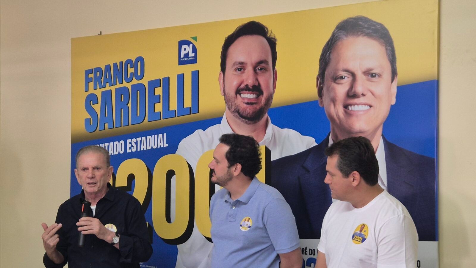 Franco Sardelli reúne ex-prefeito Samartin, vereador Elvis Pelé e lideranças em Nova Odessa 5 2. Encontro em Nova Odessa