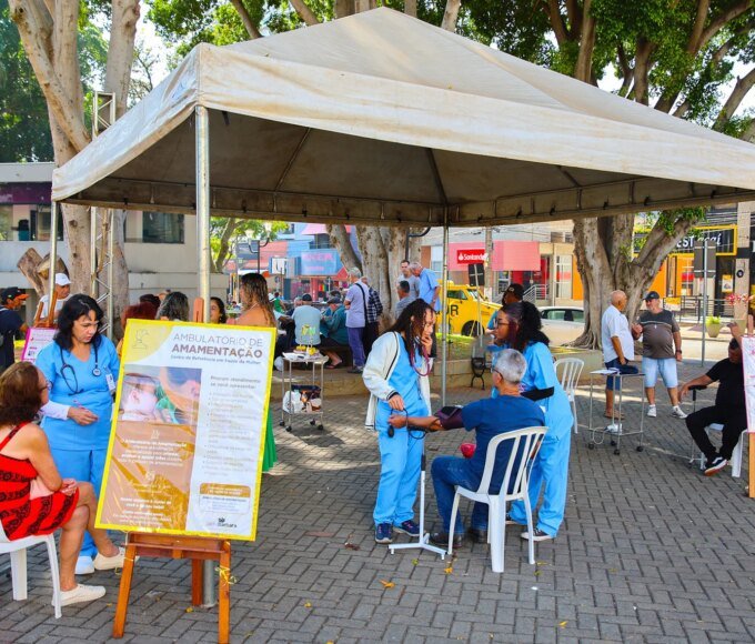 Programação especial do Agosto Dourado segue na Praça Central 12 AGOSTO DOURADO 1