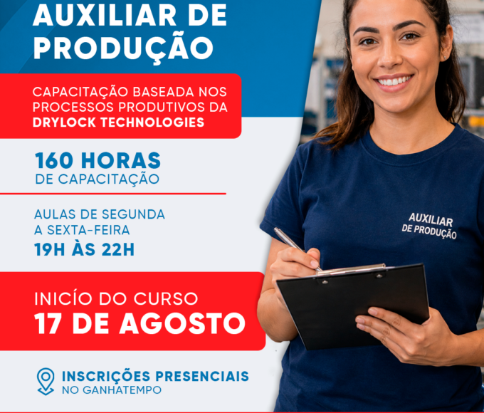 CURSO SENAI AUX DE PRODUC387C383O