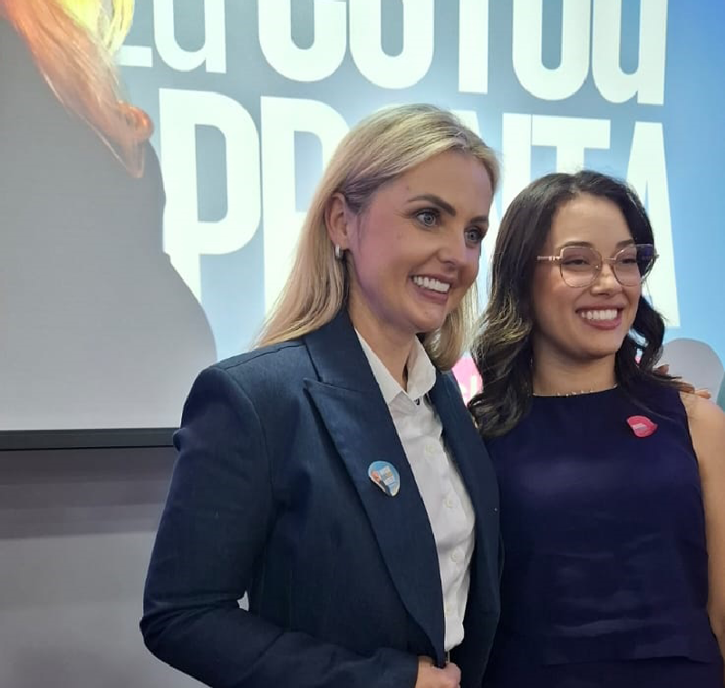 Isabela Gouveia fortalece articulação dentro do DC e destaca importância da participação feminina 5 Isabela e Clariana 2