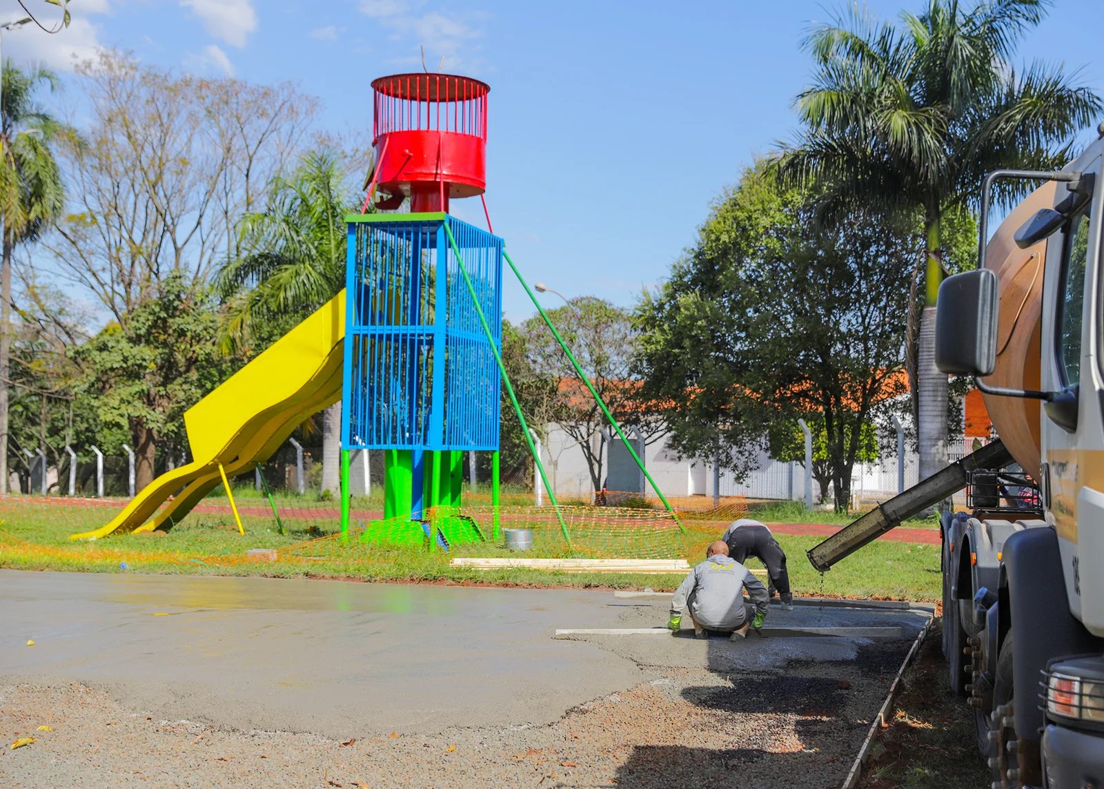 Parquinho do Panambi ganha espaço para food trucks e novos brinquedos durante revitalização 5 PARQUINHO DO PANAMBI 2