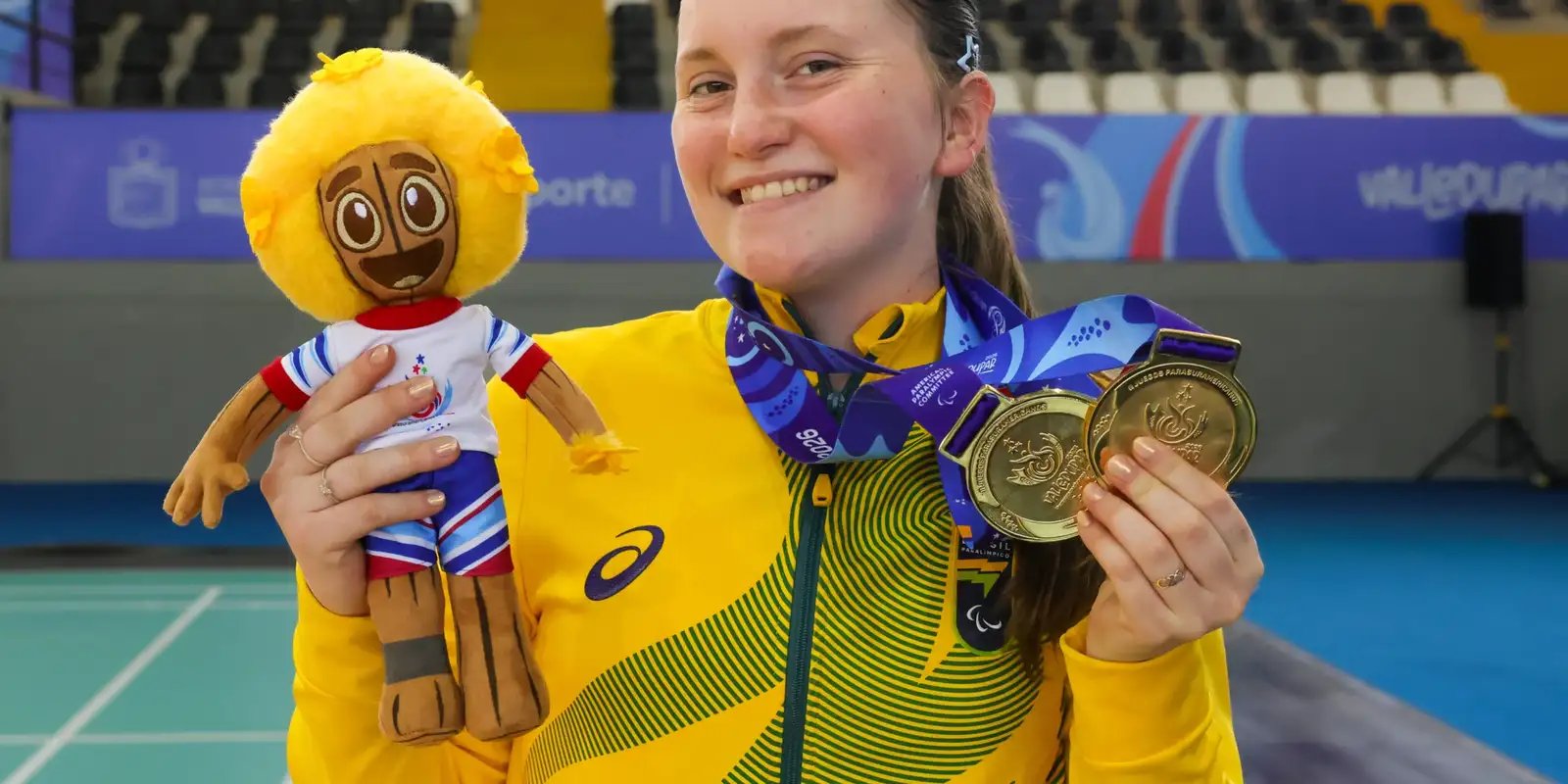 Brasil encerra Internacional de parabadminton com 8 medalhas de ouro 5 am badminton podio 1