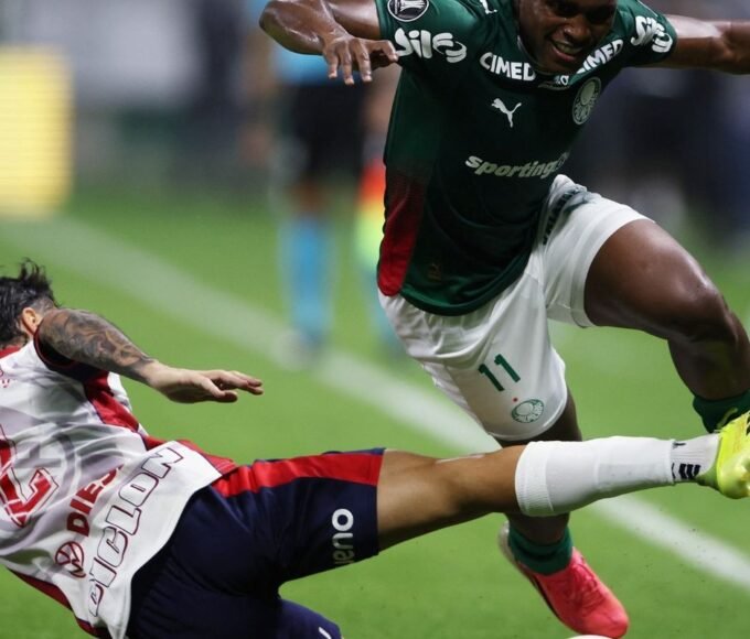 Libertadores: Palmeiras cede empate no fim e tropeça no Cerro Porteño 14 libertadores palmeiras e cerro porteno