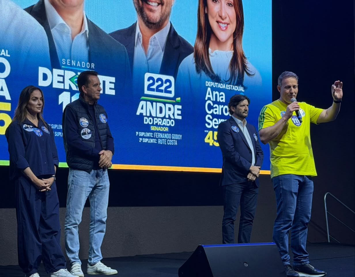 Paulo Serra defende Derrite e André para o Senado e diz que Santo André-SP e ABC precisam de um deputado federal: “Só na cidade, são 28 anos sem” 8 3 3
