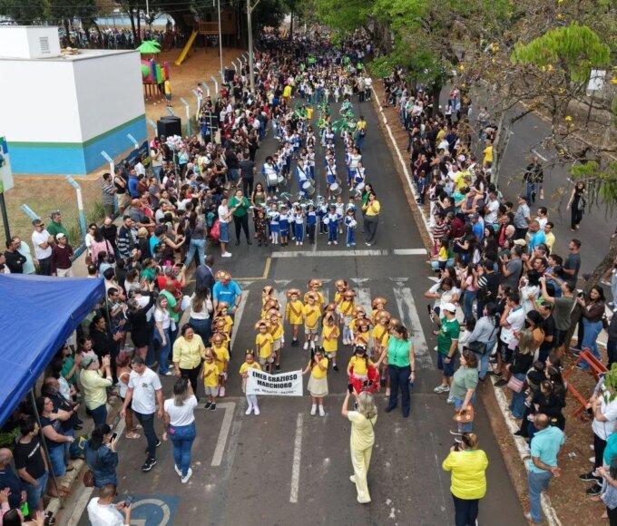 Desfile de 7 de Setembro em Nova Odessa terá Banda Municipal, fanfarra e escolas com apresentações temáticas 14 Desfile Civico de 2025
