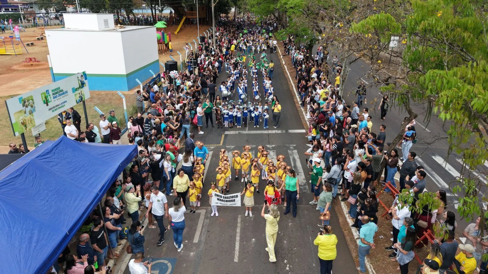 Desfile de 7 de Setembro em Nova Odessa terá Banda Municipal, fanfarra e escolas com apresentações temáticas 5 Desfile Civico de 2025
