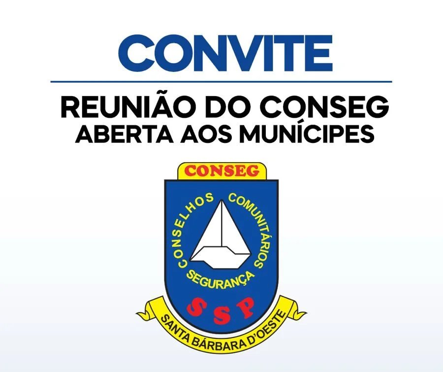CONSEG de Santa Bárbara d’Oeste realiza reunião aberta à população no dia 30 de setembro 5 conseg e1789665048284